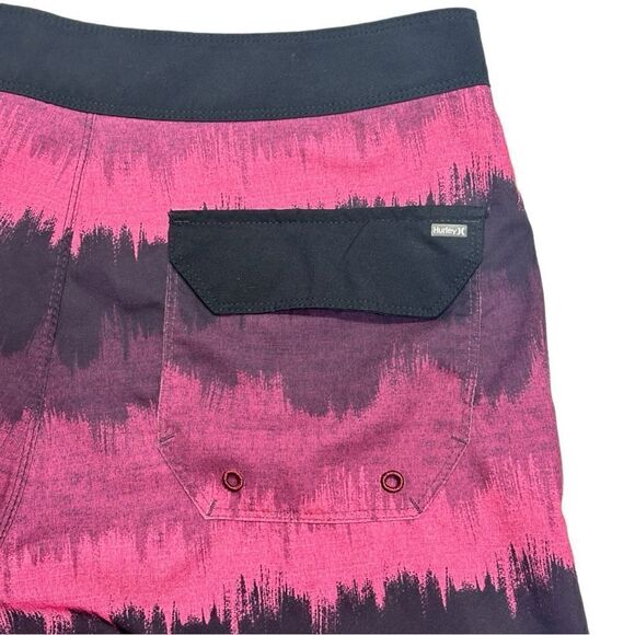 Hurley Multi Color Board Shorts Swim Trunks Size 29 - Picture 6 of 9